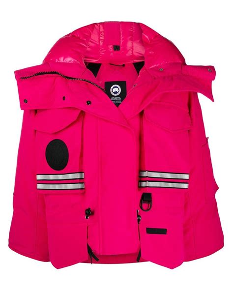 canada goose snow mantra cropped down coat
